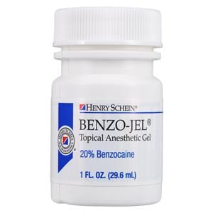 Benzo-Jel Topical Anesthetic Gel Cherry 1oz/Jr