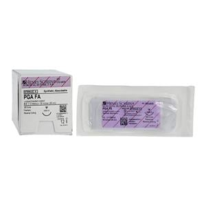 Suture 4-0 18" Polyglycolic Acid/Fast Absorbtion Braid C-3 12/Bx