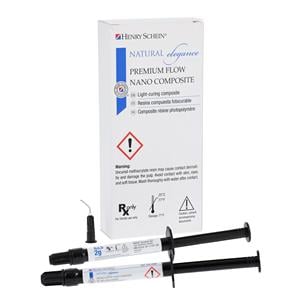 Natural Elegance Premium Flow Nano Flowable Composite A3.5 Syringe Refill 4/Bx