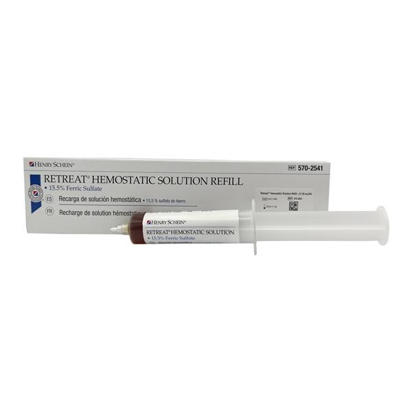 Retreat 15.5% Ferric Sulfate Gel Syringe Refill 30mL/Ea