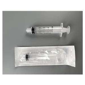 Luer Lock Syringe 5cc Clear Low Dead Space 100/Bx