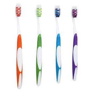 Acclean Toothbrush Adult 31 Tuft Compact 4 Colors 72/Bx