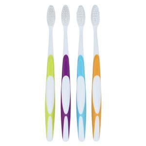 Acclean Toothbrush Adult 31 Tuft Compact 4 Colors 72/Bx