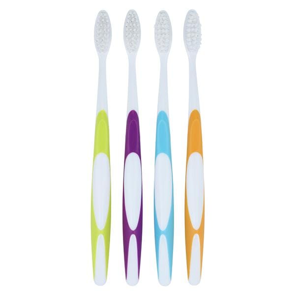 Acclean Toothbrush Adult 31 Tuft Compact 4 Colors 72/Bx