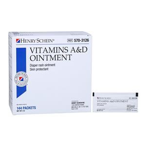 Vitamin A&D Ointment Topical Ointment 5gm 5gm Foil Pack 144/Bx, 6 BX/CA