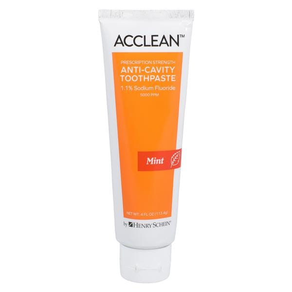 Acclean Fluoride Gel 1.1% NaF Mint 6/Ca