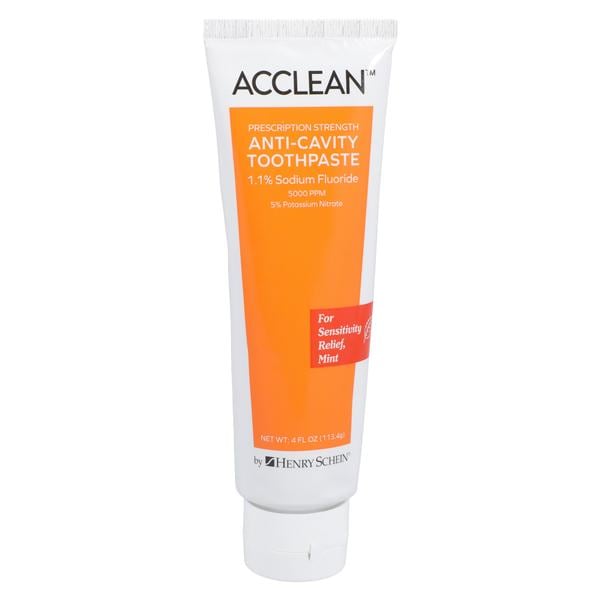 Acclean Fluoride Gel 1.1% NaF Mint 6/Ca