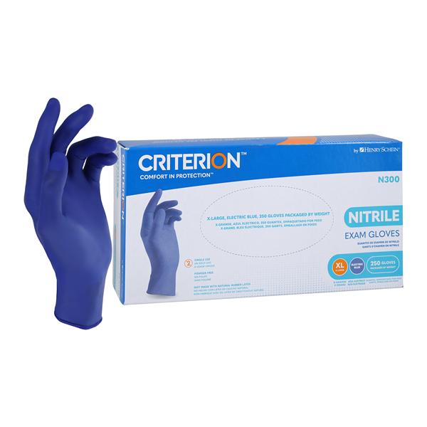 Criterion N300 Nitrile Gloves X-Large Electric Blue Non-Sterile