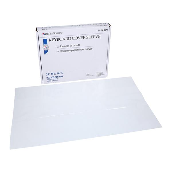 Keyboard Barrier Sleeves 22 in x 14 in 250/Bx