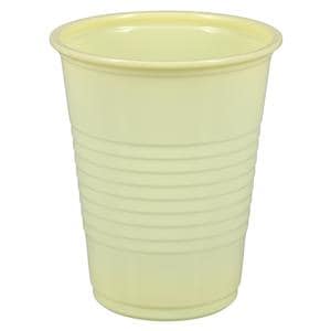 Drinking Cup Plastic Yellow 5 oz Disposable 1000/Ca