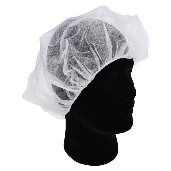 Boundary Bouffant Cap White 500/Ca