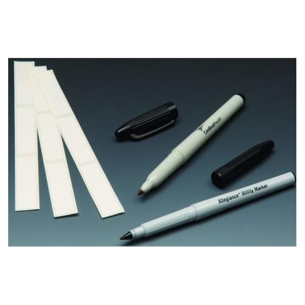 Marker Utility W/ Labels FINE TIP 25/Bx 25/Bx