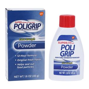 Super Poligrip Denture Powder 1.6oz/Bt