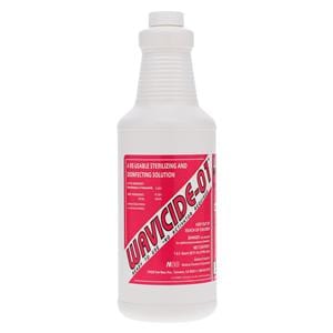 Wavicide 01 High Level Disinfectant 2.65% Glutaraldehyde 1 Quart Ea, 12 EA/CA