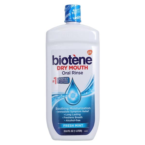 Biotene Dry Mouth Oral Rinse 33.8 oz Mild Mint Ea