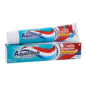 Aquafresh Cavity Protection Cool Mint Toothpaste 5.6 oz 0.25% NaF 5.6oz/Tb