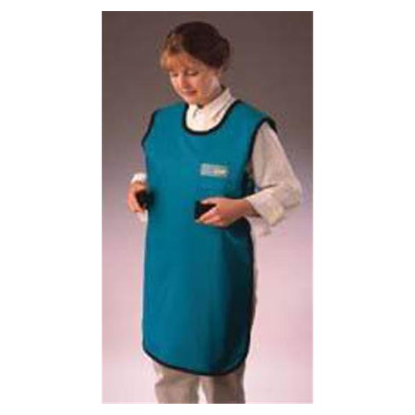 Lead X-Ray Apron Small Adult Burgundy Without Collar Ea