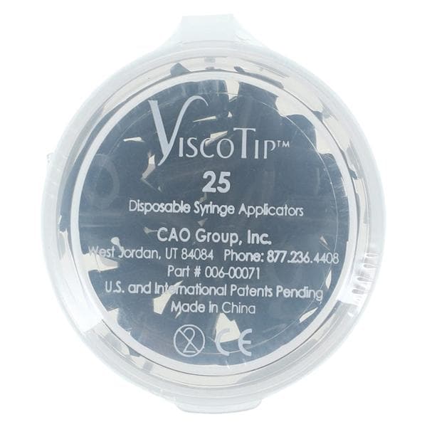 Visco-Tip Brush Tips 25/Pk