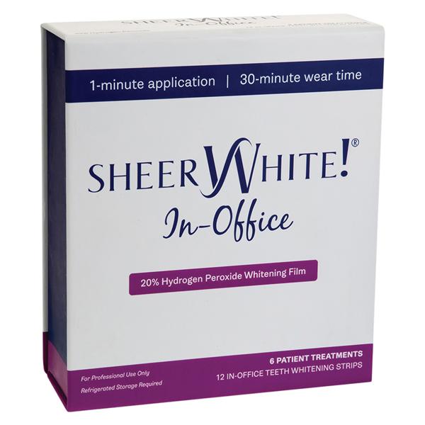 Sheer White In Office Whitening System Kit 20% Hydrogen Peroxide Ea