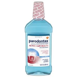 Parodontax Antibacterial Mint Mouthwash 500 mL 8/Ca