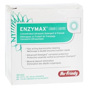 Enzymax Concentrate Detergent 0.35 oz Lemon / Spearmint 40/Pk