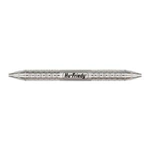 Curette Gracey Mini Five Rigid DE Size 11/12 #6 Satin Steel Immunity Steel Ea