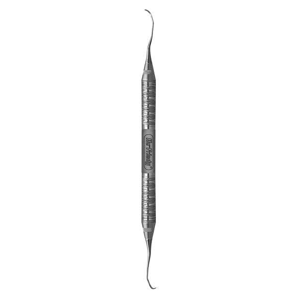 Curette Langer Double End Size 1/2 #6 Satin Steel Immunity Steel Ea