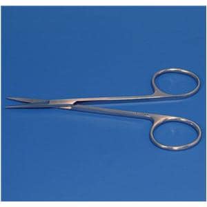 Iris Scissors Straight 4-1/2" Stainless Steel Non-Sterile Reusable Ea