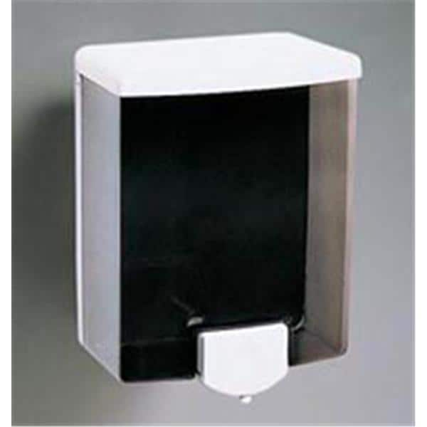 Soap Dispenser Black / Gray Manual 40 oz Ea