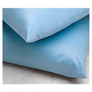 Comfort Care Hospital Pillow 18 in x 25 in Fiber Fill Blue Reusable Ea, 12 EA/CA