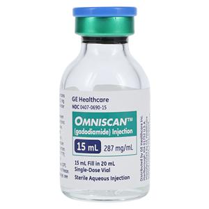 Omniscan Injection 287mg/mL SDV 15mL 10/Package