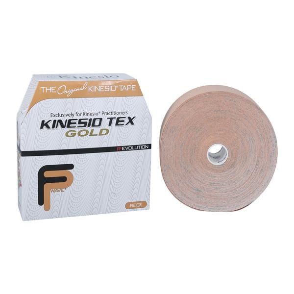 Kinesio Tex Gold Kinesiology Tape Cotton/Elastic/Acrylic 2"x34yd Beige NS 1Rl/Bx