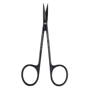 Black Line Curved Scissor 4.5 in Iris Ea