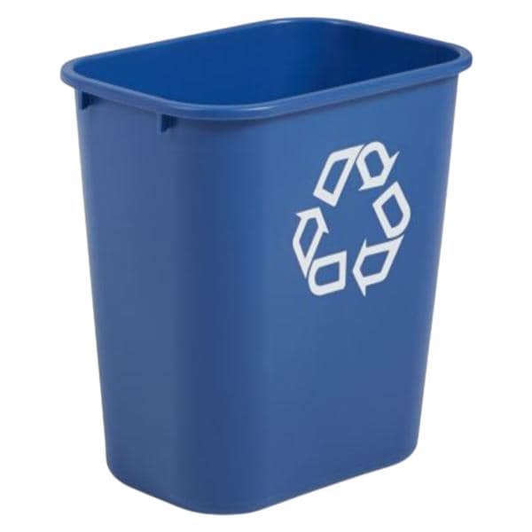 Rubbermaid Deskside Recycling Container Ea