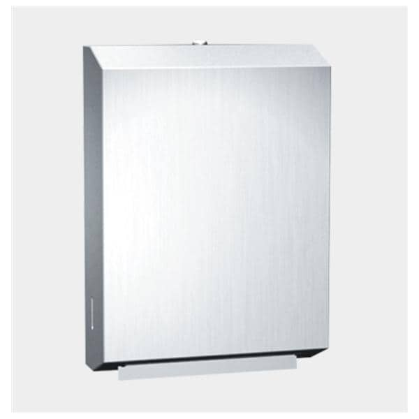 Traditional Paper Towel Dispenser Satin Finish Stainless Steel Ea