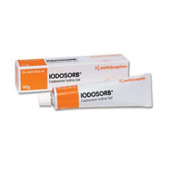 Iodosorb Cadexomer Iodine Wound Dressing Sterile Tube 40gm LF, 12 EA/CA