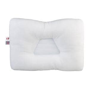 Support Pillow 22 in x 15 in Anti-Microbial Fiber White Reusable Ea