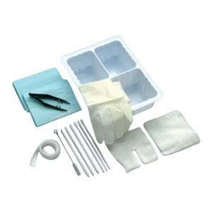 Set Tracheostomy Care With Gloves/Flexible Nylon Bristle Brush LF 20/CA