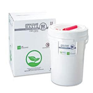 Amalgam Container 5gal Plastic Ea