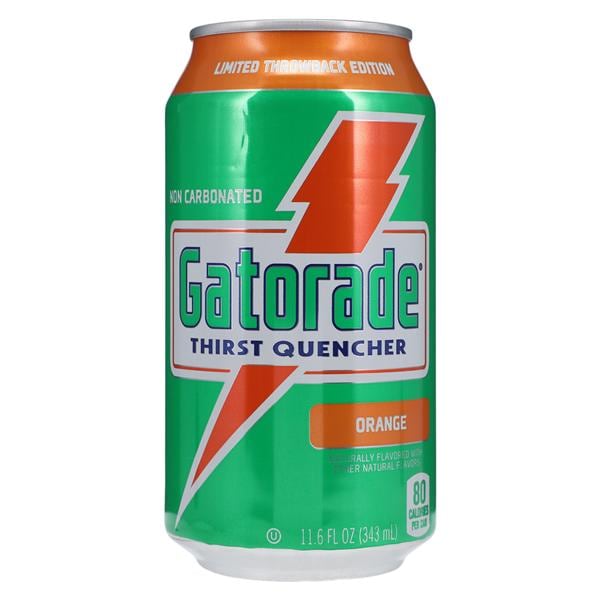 Gatorade Sports Beverage Orange 11.6oz Can 24/Ca