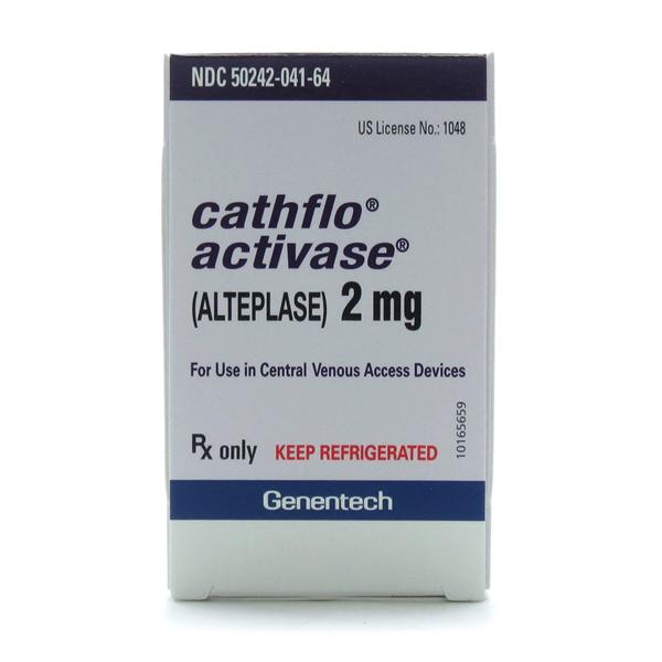 Cathflo Activase Injection 2mg/Vl Powder SDV Ea