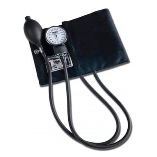 Patricia Aneroid Sphygmomanometer Black Latex Arm Dial Display Ea