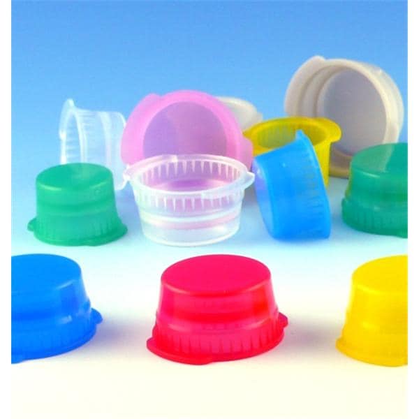 Snap Cap Polyethylene Yellow 1000/Pk