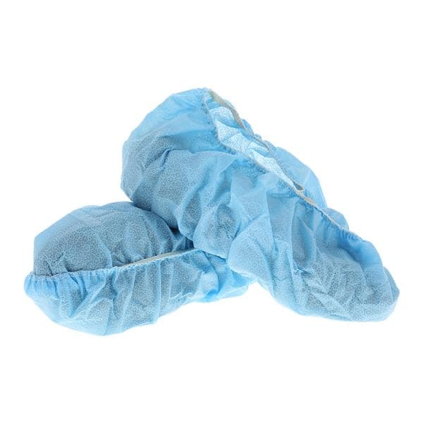 Shoe Cover 3 Layer SMS Universal Blue 100/Bx, 3 BX/CA