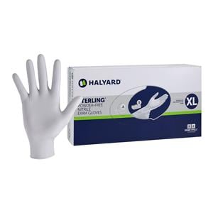 Sterling Nitrile Exam Gloves X-Large Sterling Silver Non-Sterile, 10 BX/CA