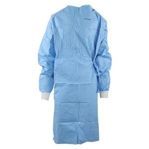 Aero Surgical Gown AAMI Level 3 Brthbl Mtrl Standard / Small / Medium Blue Ea, 34 EA/CA