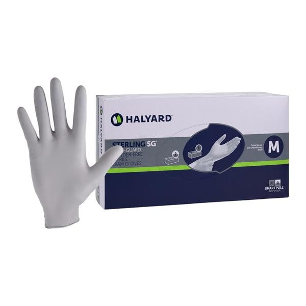 Sterling SG Nitrile Exam Gloves Medium Sterling Non-Sterile