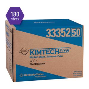 Kimtech Dry Wipes Wiper Polypropylene 12.1 in x 16.8 in Blue 180/Bx