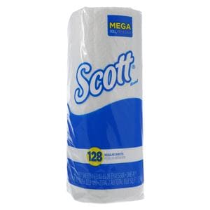 Scott Perforated Towel Roll Disposable Paper 1 Ply 11 in x 8.8 in White 20/Ca