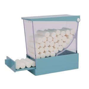 Cotton Roll Dispenser Deluxe Blue Ea